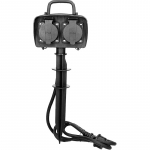 Aia ja v&auml;listingimustes IP44 pistikupesa jagaja 2 pistikupesa 2x2P+Z 1.5 m kaabel 3G 1.5 mm&sup2; OR-AE-13138 ORNO