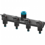 Kastmisvooliku kollektor 4 kraaniga 1/2-3/4-1"; 53-240 CELLFAST