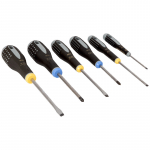 Kruvikeeraja komplekt ERGO&trade; 6 tk., PZ1/2; SL 3.0/4.0/5.5/6.5, BE-9882 BAHCO
