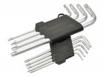 Garās Rokas Torx Atslēgu Komplekts T10-T50, 9 gab., hrom-vanādija tērauds, G01705, GEKO