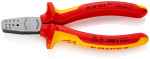 Kabeļu presē&scaron;anas knaibles, KNIPEX, 97 68 145 A, 0.25 - 2.5 mm&sup2;, VDE pārbaudītas