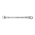 DUBULTĀ GREDZENA UZGRIEŽŅU ATSLĒGA, DOUBLE RING OFFSET SPANNER - 16 X 17 MM, 4932492745 MILWAUKEE