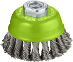 Metāla suka leņķa slīpma&scaron; D 75 mm, 1 gab.,nerūs.tēr, Mazām leņķa slīpma&scaron;īnām PRO STAINLESS STEEL HEAVY STIEPĻU SUKA, 2608622060, BOSCH