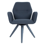 Krēsls COLUMBUS grozāms, tum&scaron;i pelēks 15014