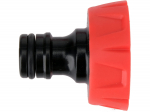 Dārza &scaron;ļūteņu adapteris 3/4", YATO, YT-89020, izturīgs ABS un TPR materiāls, viegla uzstādī&scaron;ana
