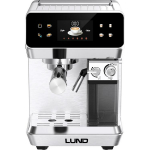 Lund 68503 kohvimasin, 1350 W, 20 bar, 1.8 L veetank, 0.43 L piimatank, automaatne puhastus, puutetundlik paneel