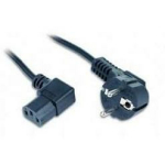 Gembird Toitekaabel PC-186A-VDE, 1.8 m, must, VDE heakskiidetud, C13, Schuko, vormitud pistikud