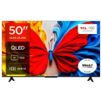 Tcl teler 50V5C, 50", 1920 x 1080, Full HD, QLED, PPI 1000, 4 tuuma, 2 HDMI, 1 USB, Wi-Fi, Ethernet LAN, Android TV