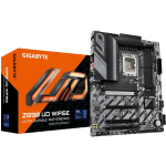 Gigabyte Emaplaat Z890 UD WIFI6E, 12+1+2 faasi VRM, 4xDIMM, 256GB DDR5, 2.5GbE LAN, 2xUSB 4.0, 3xM.2, ATX