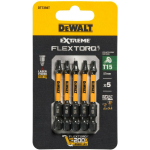 Dewalt kruvikeeraja otsikud DT7394T-QZ 57mm, T15, 5 tk, torsiooniline m&otilde;ju, blister
