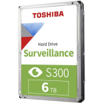 Toshiba S300 J&auml;lgimise k&otilde;vaketas HDKPB06Z0A02S, 6144 GB, 5900 RPM, SATA-600, 256 MB vahem&auml;lu, 24x7 t&ouml;&ouml;, &scaron;okiandur
