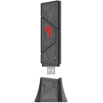 Asus ROG USB-BE92 traadita marsruuter, 90IG09I0-MO0B00, 6500 Mbps, 2.4 GHz/5 GHz/6 GHz, MU-MIMO, WPA3, OFDMA