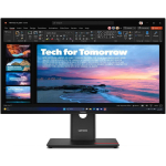 Lenovo | ThinkVision | T27QD-40 | 27 " | IPS | 16:9 | 120 Hz | 4 ms | 2560 x 1440 pixels | 350 cd/m&sup2; | HDMI ports quantity 1 | Eclipse black | Warranty 36 month(s)