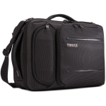 Thule Crossover 2 C2CB-116, 15.6", must, polsterdatud, SafeZone, RFID blokeerimine, 10.1" tahvelarvuti tugi, &otilde;lavarre rihm