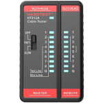 Habotest Kaabli testija HT812A, 2xAAA, 8P/6P/4P/2P, automaatne v&auml;ljal&uuml;litus, madala v&otilde;imsuse indikaator