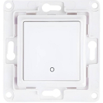 Shelly nutikas valgusl&uuml;liti, Wallswitch1White, valge, 1 nupp, seinakinnitus, kinnituskruvid, kasutusjuhend