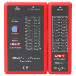 Uni-T HDMI kaabli tester UT681HDMI, 9V aku, LED indikaatorid, kiire, t&auml;is, skaneerimisrežiimid, vastupidav korpus