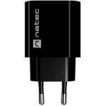 Natec Laadija RIBERA NUC-2397, 20W, 100-240V, 50/60Hz, 1xUSB-A, 1xUSB-C, kiire laadimine, OVP, SCP, OTP, OCP