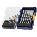 Irwin Metalli puurekomplekt IW3031501, 1.5mm, 2mm, 2.5mm, 3mm, 3.5mm, 4mm, 4.5mm, 5mm, 5.5mm, 6mm, 6.5mm, 7mm, 8mm, 9mm, HSS