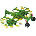 Bruder Heinaine Krone BR-02216, 1:16, roheline, kuldne, must, eraldi t&otilde;stetav konsool, allalaskmine tugijalg