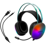 Tracer K&otilde;rvaklapid TRASLU47524, 110dB, 32&Omega;, 2m, 20Hz-20KHz, RGB taustvalgustus, punutud kaabel, paindlik peapael