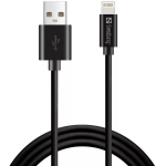 Sandberg USB kaabel 441-39, 1m, Lightning, USB A, must, 1 tk