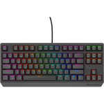 Genesis THOR 230 mehaaniline m&auml;nguriklaviatuur, NKG-2076, USB, Outemu Red, 25 valgustusrežiimi, RGB, must