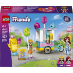 Lego Konstruktor 42692, 107 tk, toidustend, 2 mini-nukud, jalgratas, tarvikud