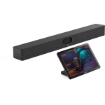 Yealink MeetingBar A40 1206676, 48MP, 4K Ultra HD, 60fps, 6x, 120&deg; vaatev&auml;li, 8 mikrofoni, 2 k&otilde;larit, Wi-Fi, BT 5.0, 10.1" IPS