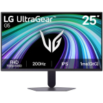 LG 25G523B-B monitor, 24.4", 1920x1080, Full HD, LCD, IPS, 1ms, 200Hz, FreeSync Premium Pro, G-SYNC Compatible, VESA 100x100mm