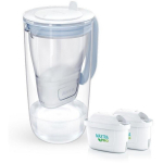 Brita Glass+ filtriga kann 1056988, 2.5L, 1.5L filtreeritud, 2x MaxtraPro PP, sinine