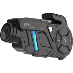 Ejeas K1Pro+ mootorratta intercom-salvesti, Mesh 3.0, BT 5.1, 2K, 12MP, 2100mAh, IP67, 1000m, 8 kasutajat, 17h