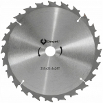 V&otilde;sal&otilde;ikuri ketas 255x25,4 mm, 24 hammast V90152 DEGET