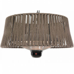 Infrapuna k&uuml;ttekeha, Corda Bright rippuv infrapuna, 1800 W, ARTIX M-HO BROWN SUNRED