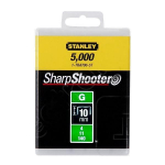 Klambrid G, 10mm, 5000 tk.; 1-TRA706-5T STANLEY