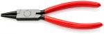 Apaļo knaibu, KNIPEX, 22 01 160, 160 mm, melna, polished galva, plastmasas rokturi
