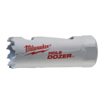 HOLE DOZER&trade; DIVMETĀLA GREDZENZĀĢI, HOLE DOZER HOLESAW - 21 MM - 1 PC, 49560027 MILWAUKEE