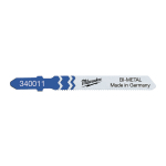 TRADICIONĀLIE ASMEŅI, 55 X 1.2 MM T 118 AF - 5 PCS, 4932340011 MILWAUKEE