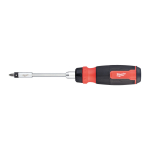 VAIRĀKU UZGAĻU SKRŪVGRIEZIS AR SPRŪDRATU, 27 IN 1 RATCHET MULTI-BIT SCREWDRIVER, 4932480583 MILWAUKEE