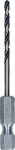 HSS Hex metāla urbis 2.5mm, Urbjma&scaron;īnām/skrūvgriežiem, triecienurbjma&scaron;īnām/triecienskrūvgriežiem HSS SPIRĀLVEIDA URBIS POINTTEQ AR SE&Scaron;STŪRA KĀTU, 2608577518, BOSCH