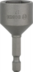 Se&scaron;kanta atslēga izmērs 17,0, l=50 mm, Urbjma&scaron;īnām/skrūvgriežiem, triecienurbjma&scaron;īnām/triecienskrūvgriežiem, skrūvgriežiem GALA ATSLĒGA EXTRA HARD, 2608550072 BOSCH