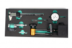 Mērī&scaron;anas rīku komplekts, K26150, KAMASA TOOLS, 5 gabali, digitālie kalibri un mikrometri