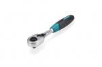 Sprūdatslēga 1/4" 64 zobi K20000, KAMASA TOOLS, kompakts dizains ar 6&ordm; kustību