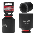 Deep impact socket Tvardy T00213-48 3/4" 48mm CR-MO
