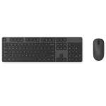 Xiaomi BHR6100GL traadita klaviatuuri ja hiire komplekt t&auml;issuuruses 104 klahvi 2.4 GHz &uuml;hendus optiline hiir 1000 DPI membraanklahvid USB-nano vastuv&otilde;tja kuni 10 m ulatus Must