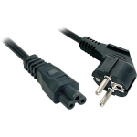 Lindy toitekaabel Schuko C5 30406 3m, must, 0.28kg, t&auml;ielikult vormitud, VDE heakskiidetud