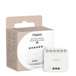 Aqara DCM-K01 Kahekordne releemoodul, Valge, 45.5 &times; 48 &times; 24 mm, 0.06 kg