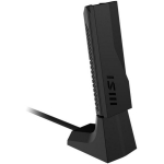 Msi traadita v&otilde;rguadapter GUBE65 2880 Mbit/s, Tri-band (2.4 GHz / 5 GHz / 6 GHz), USB 3.2, k&otilde;rge kasu, WPA3