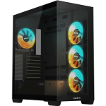 Gigabyte PC GB-C500P ST, 270&deg; panoramavaade, 4mm klaaspaneelid, RGB Fusion, 5x 5V 3-pin, 3x 120 mm k&uuml;lgventilaatorid, 2x USB 3.0