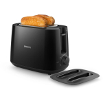 Philips Toaster HD2582/90 830 W, 2 viilu, 8 pruunistamisastet, Metallkorpus, K&otilde;rge t&otilde;stmine, Eemaldatav puruplaat